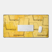 ブックパターン デスクマット (キーボード&マウス)