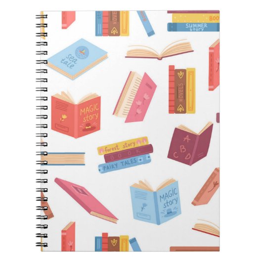 ブックパターン ノートブック (正面)