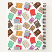 ブックパターン ノートブック (裏面)