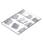 ブックパターン ノートブック (左側)