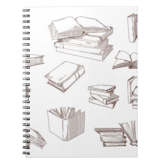 ブックパターン ノートブック (正面)