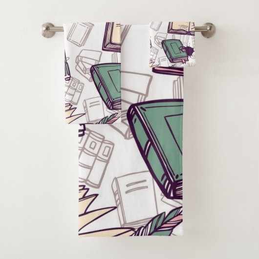 ブックパターン バスタオルセット (インサイチュ)
