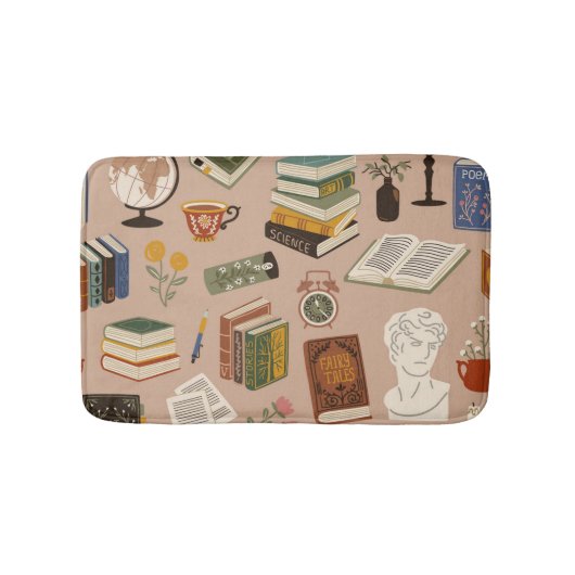 ブックパターン バスマット (正面)