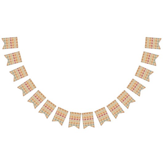 ブックパターン バンティングフラッグ (全)