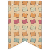 ブックパターン バンティングフラッグ (第1の旗)