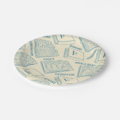 ブックパターン ペーパープレート (アングル)