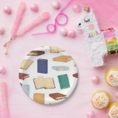 ブックパターン ペーパープレート (パーティー)