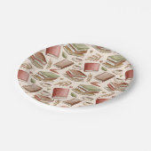 ブックパターン ペーパープレート (アングル)