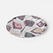 ブックパターン ペーパープレート (アングル)