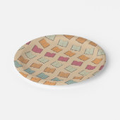 ブックパターン ペーパープレート (アングル)