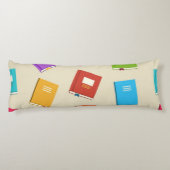 ブックパターン ボディピロー (裏面)