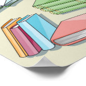 ブックパターン ポスター (角)