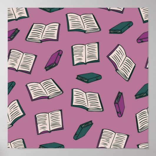 ブックパターン ポスター (正面)