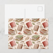 ブックパターン ポストカード (正面/裏面)