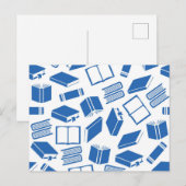 ブックパターン ポストカード (正面/裏面)