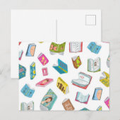 ブックパターン ポストカード (正面/裏面)