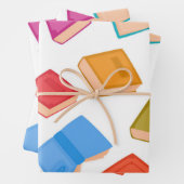 ブックパターン ラッピングペーパーシート (インサイチュ)