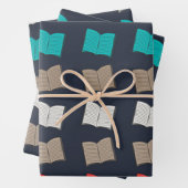 ブックパターン ラッピングペーパーシート (インサイチュ)