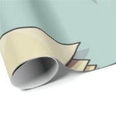 ブックパターン ラッピングペーパー (ロールコーナー)