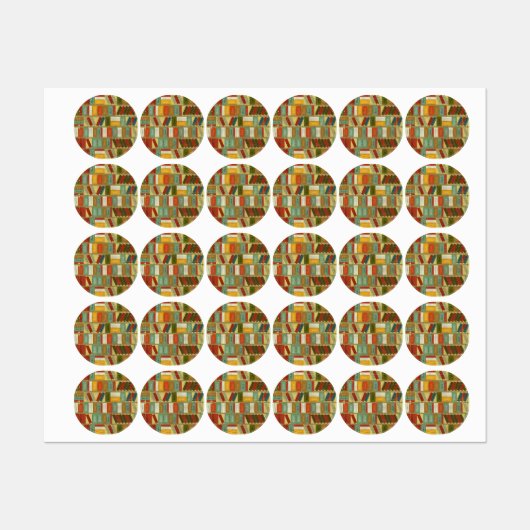 ブックパターン ラベル (シート)