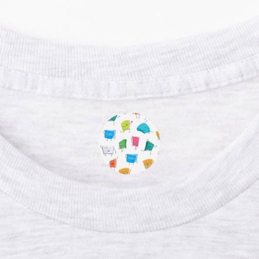 ブックパターン ラベル (貼付)