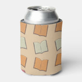 ブックパターン 缶クーラー (缶正面)