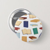 ブックパターン 缶バッジ (正面&裏面)