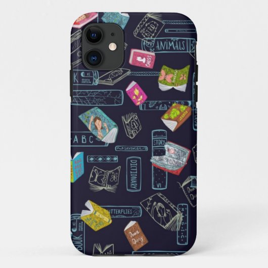 ブックパターン Case-Mate iPhoneケース (裏面)
