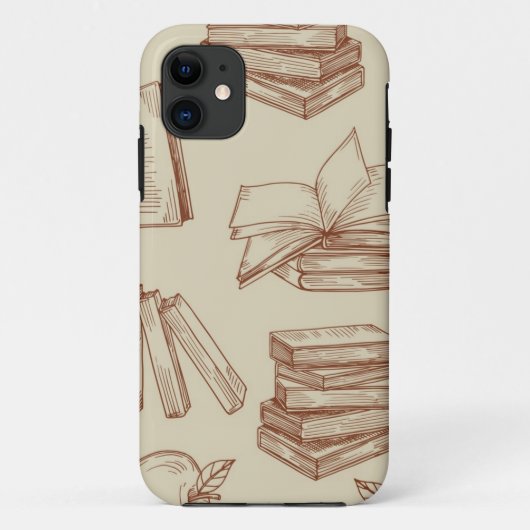 ブックパターン Case-Mate iPhoneケース (裏面)