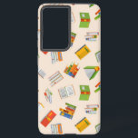 ブックパターン SAMSUNG GALAXY S21 ULTRAケース<br><div class="desc">本を愛する人のために</div>