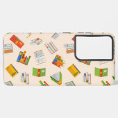 ブックパターン SAMSUNG GALAXYケース (左側面)