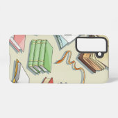 ブックパターン SAMSUNG GALAXYケース (裏面横)