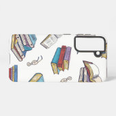 ブックパターン SAMSUNG GALAXYケース (裏面横)