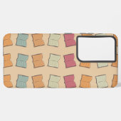 ブックパターン SAMSUNG GALAXYケース (左側面)