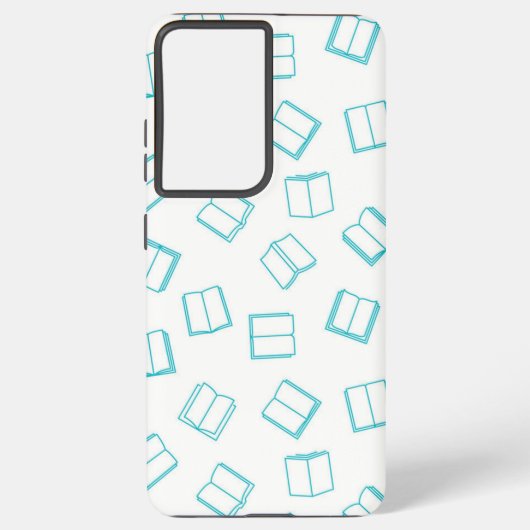 ブックパターン SAMSUNG GALAXYケース (裏面)