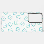 ブックパターン SAMSUNG GALAXYケース (左側面)