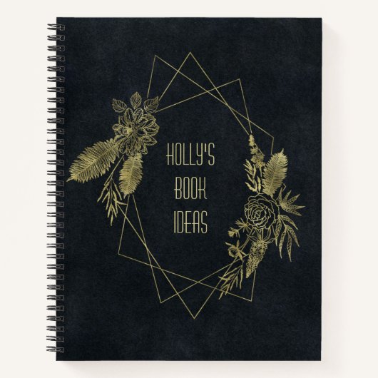 ブックパーソナライズされたアイディア ノートブック (正面)