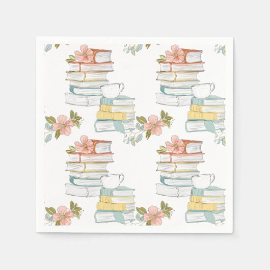 ブックパーティーナプキン スタンダードカクテルナプキン (正面)