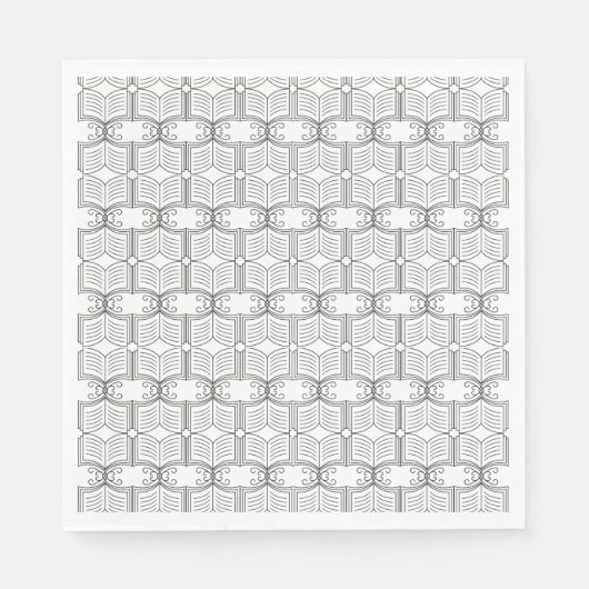 ブックパーティーナプキン スタンダードランチョンナプキン (正面)