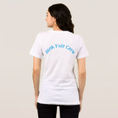 ブックフェアのクルー トライブレンドＴシャツ (裏面全面)