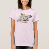 ブックフェアリーヴィンテージアート Tシャツ (正面)