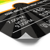 ブックフェア資金調達者フライヤー ポスター (角)