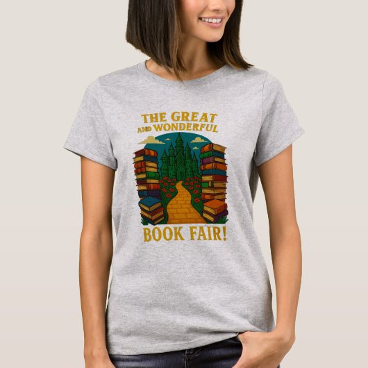 ブックフェア イエロー・ブリック・ロード Tシャツ (正面)