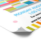 ブックフェア、ブックセールPTO PTA資金調達 ポスター (角)