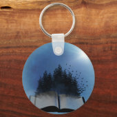 ブックフォレストを開く キーホルダー (正面)