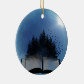 ブックフォレストを開く セラミックオーナメント (右)