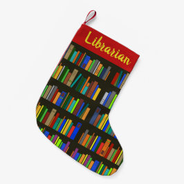 ブックブックブックシェルフのクリスマスストッキング スモールクリスマスストッキング