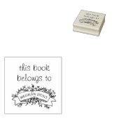 ブックプロパティパーソナライズされたスタンプ ラバースタンプ (押印)