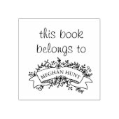 ブックプロパティパーソナライズされたスタンプ ラバースタンプ (インプリント)