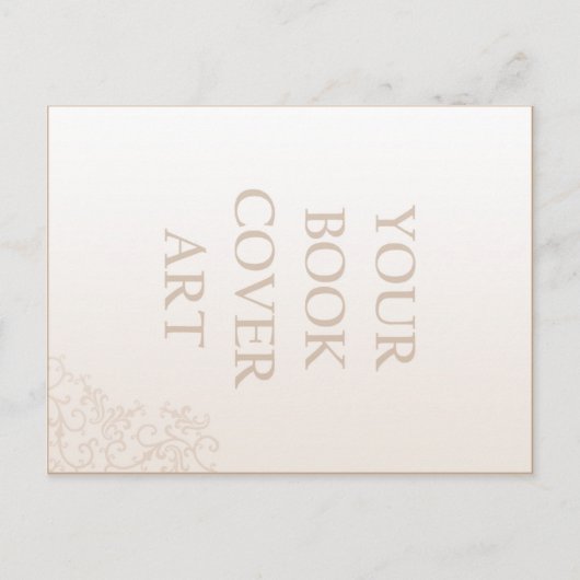 ブックプロモーションはがきテンプレート ポストカード (正面)